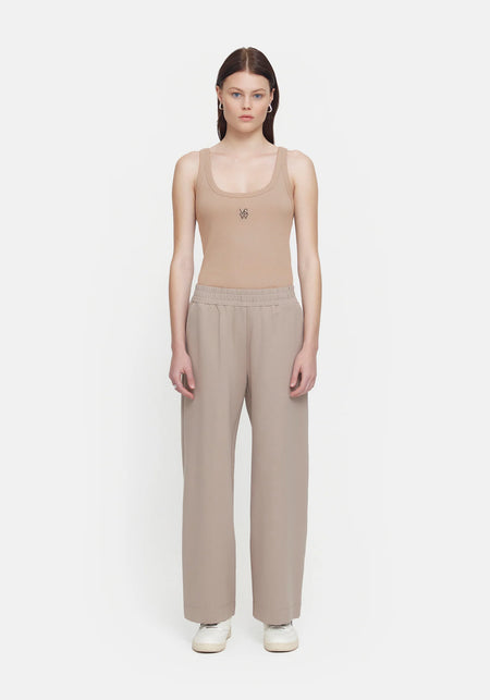 Rolodex Trouser- Ivory