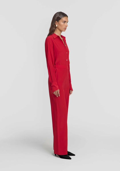 Quicksilver Pant Flamenco Red