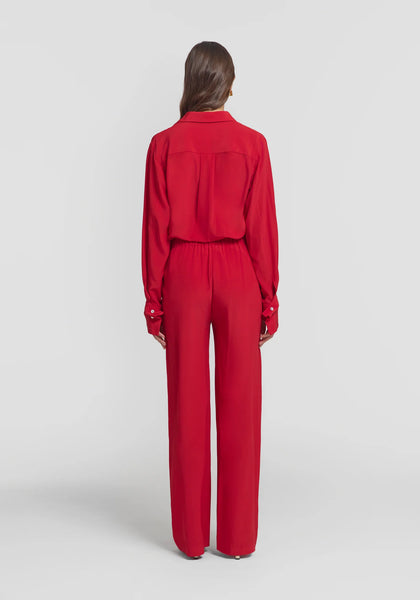 Quicksilver Pant Flamenco Red