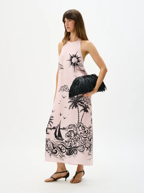 DAKOTA HALTER DRESS