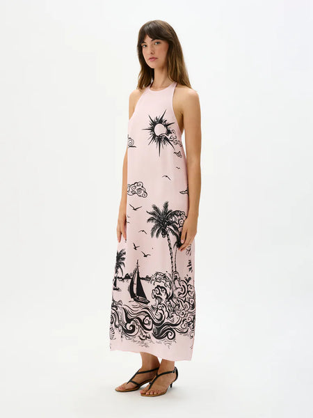 DAKOTA HALTER DRESS