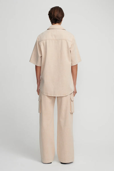 XANDER DENIM SHIRT SAND