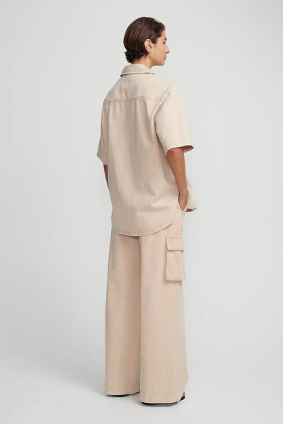 XANDER DENIM SHIRT SAND