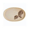 PLATE CERAMIC - RIVA BROWN