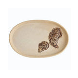 PLATE CERAMIC - RIVA BROWN