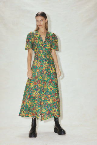 alemais isabella v midi dress ISABELLA V MIDI DRESS
