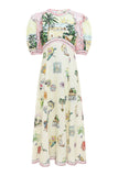 SUNSET MIDI DRESS