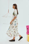SUNSET MIDI DRESS