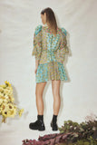 MIRABELLA SPLICED MINI DRESS