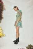 MIRABELLA SPLICED MINI DRESS