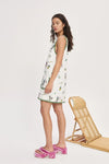 PLAY EMBROIDERED MINI DRESS