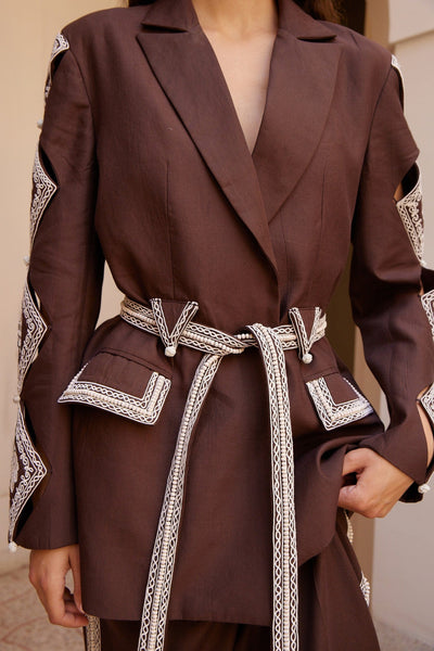 PREORDER- Leandra Corded Blazer