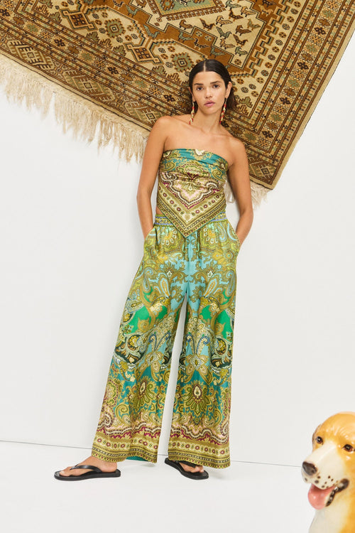 Clemenza Silk Pant