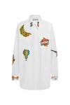 CLAM EMBROIDERED SHIRT