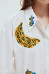 CLAM EMBROIDERED SHIRT