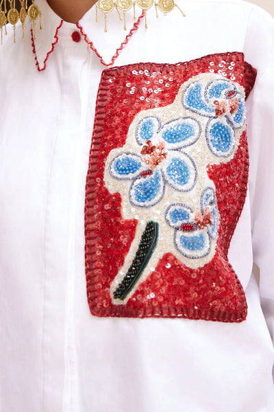 Scarlet Embellished Shirt