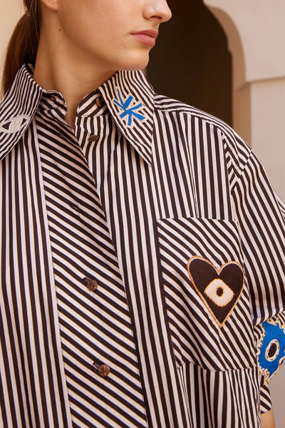 PREORDER- Sirocco Embroidered Shirt
