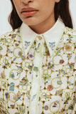 SUNSET BRODERIE SHIRT