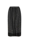 Ginger Embellished Silk Skirt