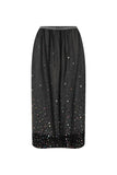 Ginger Embellished Silk Skirt