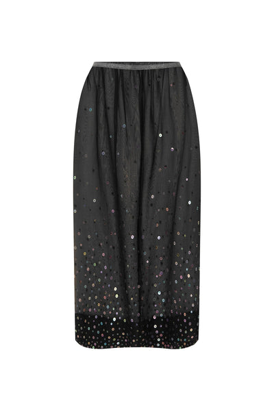 Ginger Embellished Silk Skirt