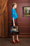 Claudia Azure Knit Polo