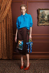 Claudia Azure Knit Polo