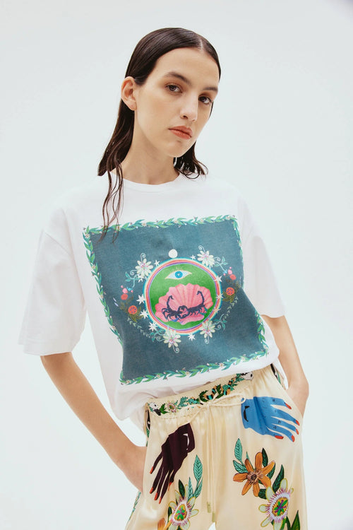 MEAGAN SHELL T-SHIRT