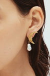 HERO STAR & MOON EARRING