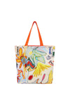 NADIA SPLICED SHOPPER TOTE