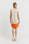 MONTI LINEN DRESS IN STRING