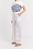 CLIO LINEN PANT IN WHITE