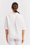 PIPPA LINEN SHIRT IN WHITE