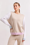 ETON COTTON CASHMERE SWEATER IN VELLUM