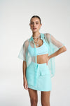 ROMEO SHIRT - AQUA