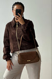 THE PAMELA BAG- PORTOBELLO CROC