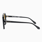 Rodeo- Gloss Black w. Gold Metal / Orange Gradient Lens