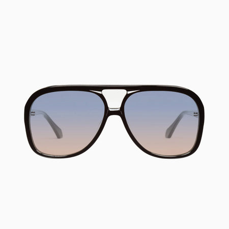 Capita- Brushed Gold Titanium / Orange Gradient Lens