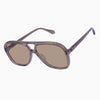 Bang- Transparent Mocha w. Rose Gold Metal Trim