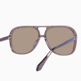 Bang- Transparent Mocha w. Rose Gold Metal Trim