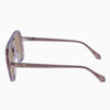 Bang- Transparent Mocha w. Rose Gold Metal Trim