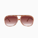 Bang Bang- Pastel Tort w. Gold Metal / Dark Orange Gradient Lens