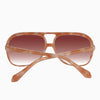 Bang Bang- Pastel Tort w. Gold Metal / Dark Orange Gradient Lens