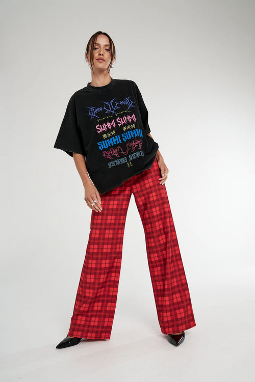 BAND TEE - BLACK