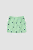 Cielo Mini Skirt- Apple