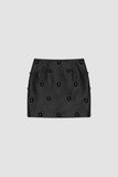 Cielo Mini Skirt- Noir