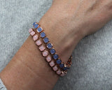 Darling purple crystal bracelet