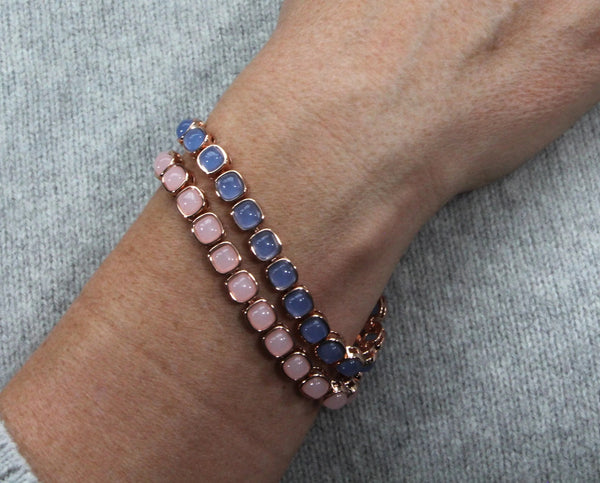 Darling purple crystal bracelet