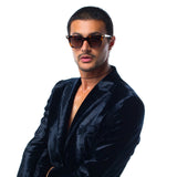 Dylan Kain- Vintage Tort w. 24k. Gold Metal Trim / Black Gradient Lens
