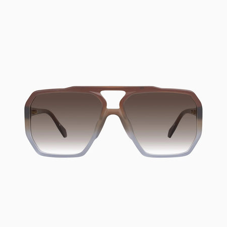 Rodeo- Transparent Sage w. Gold Metal / Light Green Gradient Lens